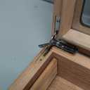 TISFA Cigar Humidor Box Cigar Accessories Set, Includes V Cutter, Straight Cutter, Hole Punch, Digital Hygrometer, Adjustable Humidifier, Divider, Cedar Wood Desktop Humidor Airtight Cigar Case (Black)