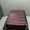 Samsonite Omni 2 Hardside Expandable Luggage with Spinner Wheels, 2-Piece Set (19/ 24), Nature Merlot