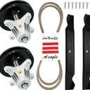 AEagle Deck Rebuild Kit for MTD Craftsman Troy Bilt 46 inch T1600 T1900 Bronco Blade Spindle Belt 13AN785T055 13AL78KT066