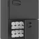 Hot Towel Warmer SalonDepot 46L Large Capacity Spa Towel Warmer with Double Cabinets for Salon, Barber Shop, Massage & Facial (Black)