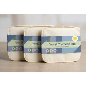 Travel Cosmetic Bag Pack of 3