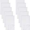 Gerber Unisex Baby Boys Girls Birdseye Flatfold Cloth Diapers Multipack White 10 Pack