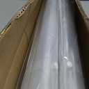 52 Inch Clear Umbrella, Large Dome Transparent POE Umbrella