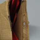 Adorox Heavy Duty Belt Hole Puncher for Leather  6 Size Revolving Leather Hole Punch Tool with Ruler & Deburring File, Perfect for Straps, Belts, DIY Leathercraft, and Repair (Red+Sliver)