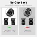 Band Compatible with Samsung Galaxy Watch Ultra 47mm(2025/2024),Metal Stainless Steel Bands Strap Men Women,NOT for Galaxy Watch 8 7 6 5 4 Band 40mm 44mm 45mm/Watch 8 6 4 Classic 42mm 46mm 43mm 47mm