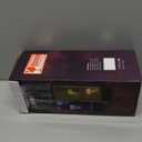 Jellyfish Lamp LED Mood Night Light with 7 Color Changing, Remote Control Large Jellyfish Aquarium Tank Night Light to Decorate Home Office, Gifts for Kids Teens Adults, 5.12" Dia x 11.42" H (Black)