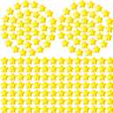 Lenwen 80 Pieces Yellow Star Stress Ball Bulk, 2 Inch Foam Mini Star Stress Relief Toy for Teens and Adults Students Bag Fillers, School Carnival Prizes, Employee Appreciation Gifts