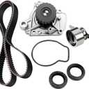 ECCPP Compatible for Timing Belt Kit Compatible for 1996-2000 for Honda Civic Timing Belt Kit 1.6L SOHC 97 D16Y5 D16Y7 D16Y8