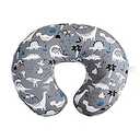Boppy Original Nursing Pillow, Colorful Wildlife, Ergonomic Nursing Essentials for Bottle and Breastfeeding, Firm Fiber Fill, with Removable Pillow Cover, Machine Washable