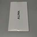 ALINK Skinny Clear Glass Straws, 10.5" x 7 mm Long Reusable Drinking Straws for 30 oz 20 oz RTIC/YETI Stanley Tumblers, Mason Jars, Pack of 8 with 2 Straw Brush