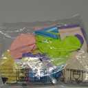 Eyean Girls Socks Little Kids Crew Cotton Youth Breathable Cute Dress Socks 6 Pairs Medium