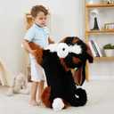 Giant Dog Stuffed Animals, Soft Large Dog Plush, Bernese Mountain Dog Stuffed Animal, Toy Gifts for Kids & Adults, 4.5 lbs, 40 inch