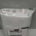 WdFour Triple Layers, UV Protect, 100% Light Block, Multi-use, Easy Installed Door Curtains, Adjustable Roller Shade, Window Blind, for Office, Wards and Home(30" Wx80 H, Greyish White, Pack of 1)