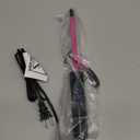 DAN Technology Small Ceramic Curling Wand with Adjustable Temperature for Tight Curls on Short & Long Hair (3/8 Inch, 10MM) (Pink)