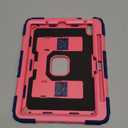 for iPad Air 11 Inch M4 (2026) /M3 (2025) /M2 (2024) iPad Air 5th/4th Generation Case 10.9 Inch (2022/2020),Military Grade Shockproof iPad Case Air 11 Inch with Pencil Holder, Navy Pink