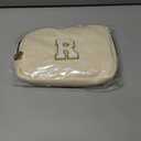 Personalized Anniversary Wife Birthday Gifts from Husband,Mothers Day Gifts for Women,Waist Packs Initial White R,Cream Bag