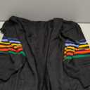 Dokotoo Women's Long Open Front Cardigans Striped Color Block Loose Knit Sweaters Outwear Coat (Large)