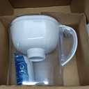 Brita Water Pitcher, Everyday Elite Filter, Removes 99% of Lead, Includes 1 Filter, 10-Cup Capacity, White