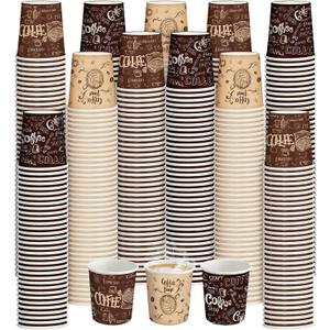 Dingion 900 Pack 4oz Small Disposable Espresso Coffee Cups Hot Cold Drinking Paper Cups for Home, Office, Cafe, Restaurant, Travel, Party, Picnic, Travel and Events
