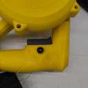 Cordless Leaf Blower with 2PCS 1500mAh Batteries Powered Small Handheld Leaf Blower for Lawn Care Yellow