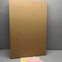 Rsgift 48 x 36" Tri-fold Poster Boards,Premium Corrugated Presentation Boards with Double Sided Tapes,Display Boards for School Project,Exhibitions,Business Presentation(4 PACKS)