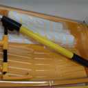 Voomey 18" Paint Roller Kit10Pc Paint Roller Tray with Liner,12" 18" Microfiber Paint Roller,Paint Extension PoleSuitable for DIY Interior Walls, Rooms
