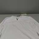 Mens V-Neck Shirt Casual Fashion Longline T Shirts Tee, Size M