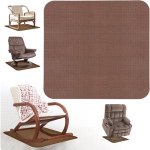 Recliner Pads for Hardwood Floors Non Skid Furniture Gripper Pad Floor Rubber Mat,Anti Slide Furniture Pad Hardwood Floor Protector,Swivel Chairs Recliner Mats Non Slip Recliner Grippers Coffee