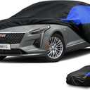 Cadillac Car Cover Custom Fit Cadillac CTS (2003-2014) Waterproof All Weather, Lightweight Full Car Cover Outdoor Sun UV Rain Dust Snow Wind Protection.