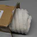 BEDELITE Fleece Throw Blanket for Couch - 300GSM Soft & Warm Fluffy Cream Blanket, Decorative and Giftable Striped Blankets for Women, Men, 50"x70"