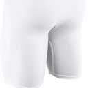 5 x Nxtrnd Core Men's Compression Shorts, Performance Tights, Sportswear for Football (White, XL)