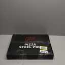 Pizza Steel PRO by Hans Grill | XL 1/4" Thick Square Conductive Metal Baking Steel for Oven and BBQ Cooking Pizzas | Bake and Grill Bread and Calzone with our Cast Iron Pizza Stone