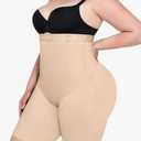 SHAPELLX Shapewear Tummy Control for Women Butt Lifting High Waist Shorts Faja Body Shaper Thigh Slimming Panties, 3XL
