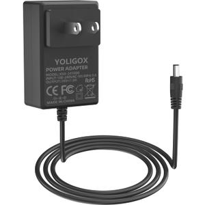 24V Universal Massage Gun Charger - Compatible with TOLOCO EM26/AERLANG EM13/Darkiron EM31/Hypervolt 53000 001-00/42000 038-00, Power Adapter Cable