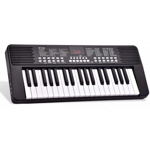 37-Key Electronic Keyboard, Multi-Function Portable Electric Piano Keyboard With Double Speaker, Built-in Chargeable 3.7V Li-ion Battery With Microphone For Kid Beginners and Adults Portable Use