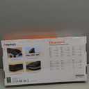 MEETION Ergonomic Keyboard and Mouse, Wireless Keyboard with Vertical Mouse, Split Curved Keyboard with Wrist Rest, Natural Typing USB Receiver Rechargeable Full Size, Windows/Mac/PC/Laptop, Large (Black)