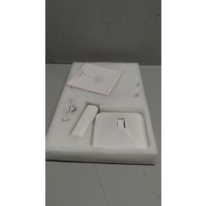 Lighted Makeup Mirror with Lights and Magnification 30X/1X, Height Adjustable 30X Magnifying Vanity Mirror with 4000mAh Battery & 3 Colors Dimming Light for Desktop Bathroom Bedroom (White)