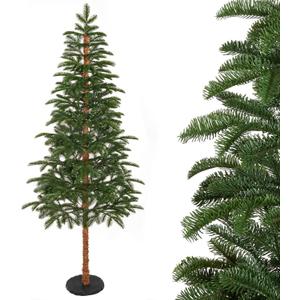 Decoway 6 FT Artificial Christmas Tree, Unlit Xmas Tree with 641 Green PE Tips for Indoor Outdoor Decorations Holiday Decor