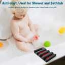 Silicone Soap Dish,Self Draining Soap Holder Perfect for Shower,Bathroom Sink,Kitchen Sink & Travel,Non-Slip Bar Soap Holder Extend Soap Life,Keep Soap Bars Dry & Easy Cleaning Black-2Pcs