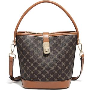 FOXLOVER Small Bucket Bag For Women Fashion Simplicity Crossbody Handbag Designer Shoulder Purse