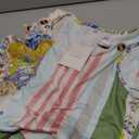 ETCYY NEW Womens Sleeveless Summer Dresses 2026 Cusual U Neck Sundresses Striped Printed Short Dress with Pocket (Flowerpink), Size Medium