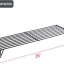 G515-00B8-W1 Warming Rack Grill Replacement Parts for Charbroil 463244012 463215515 463244011 463247009 463247412 463215514 Char Broil 3 4 5 Burner Tru Infrared Top Rack Upper Grate Swing Away Grid