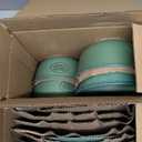 Stone Lain Rio 12-Piece Dinnerware Set Stoneware, Green, Green