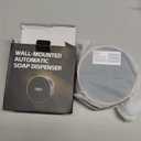 Automatic Soap Dispenser Foam Bathroom: Wall Mount Rechargeable Touchless Adjustable Auto Smart Electric Plastic Black Foaming Soap Dispenser with Clock - Kitchen - Hand Dish Lotion Couple Kids