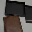 GSOIAX Top Grain Leather Wallet for Men Slim RFID Blocking Premium Crazy Horse Bifold Handcrafted Vintage 11Card Slots 2 ID Windows & 2 Cash Pockets Gift Box Packaging for Him (Brown)