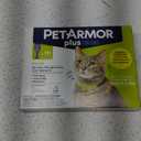 PetArmor Plus Flea and Tick Prevention for Cats, Cat Flea and Tick Treatment, 3 Doses, Waterproof Topical, Fast Acting, Cats Over 1.5 lbs (3 Count)