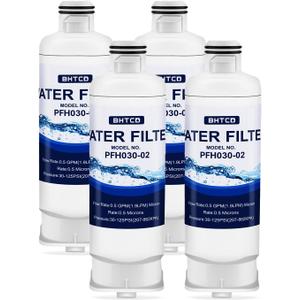 Water Filter for Samsung RF23BB8600QLAA/ RF30BB6600QLAA/ RF30BB660012AA/ RF30BB6200QLAA/ RF29BB8600QLAA/RF29BB860012AA/ RF30BB620012AA Refrigerator Replacement - 4 PCS