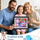 Electric Diamond Art Painting Pen, Vacuum Diamond Painting Pen Tools No Wax Needed for Adult/Kids, Precision Adsorption Diamond Art Pen Accessories, Portable USB Powered Ergonomic Design (Blue)