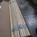 Bed Frame Support Slats, Heavy-Duty Solid Pine Wood Bunkie Board Under Bed-Support, Wooden Support Board for Sagging, Queen Size