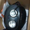 BLACK+DECKER Personal Ceramic Heater, Space Heater for Office Desk, Home Office & Personal Use Desk, 2 Heat & Fan Only Settings, Adjustable Thermostat, BHDC201, Black